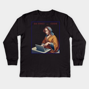 Da Vinci ... Code Kids Long Sleeve T-Shirt